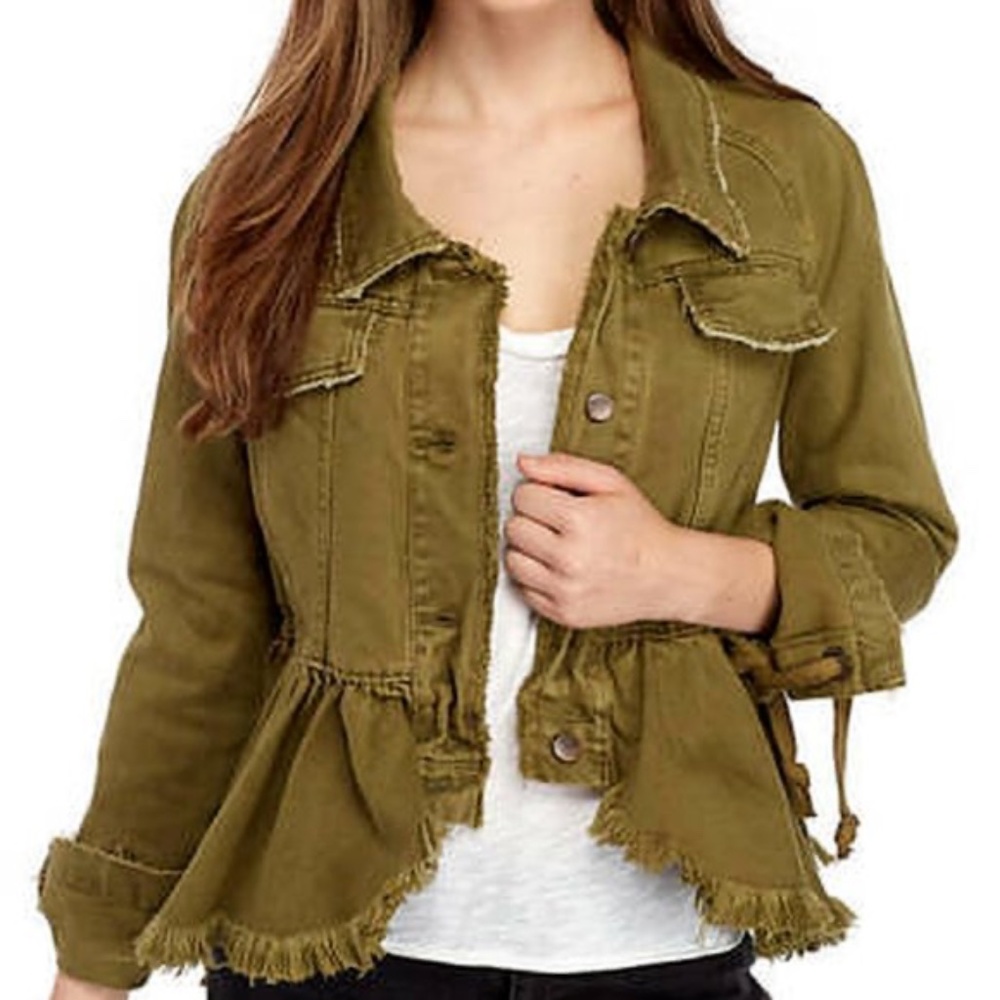 Free People Willow Denim Jacket size XS